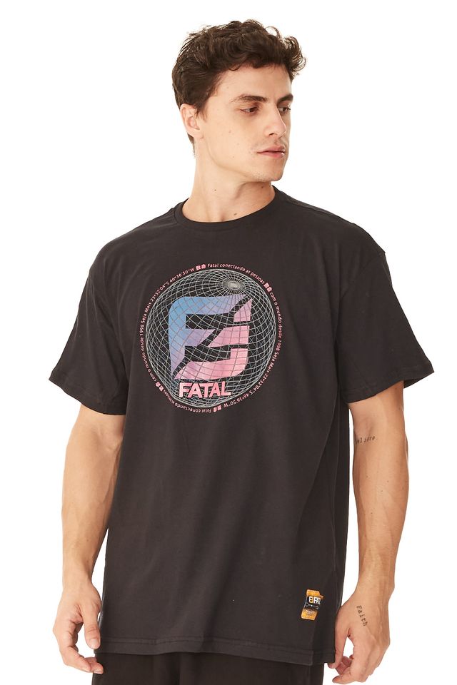 Camiseta-Fatal-Plus-Size-Estampada-Preta