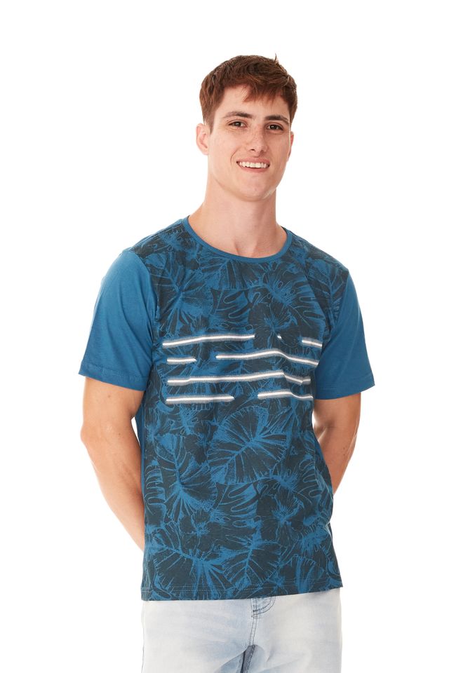 Camiseta-Fatal-Foliage-Azul