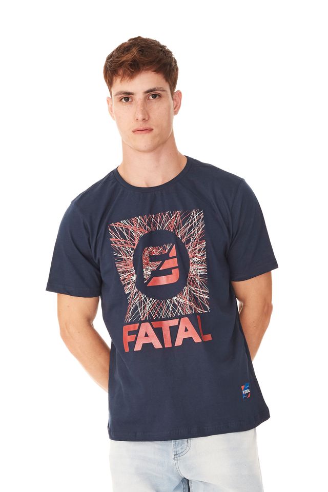 Camiseta-Fatal-Estampada-Azul-Marinho
