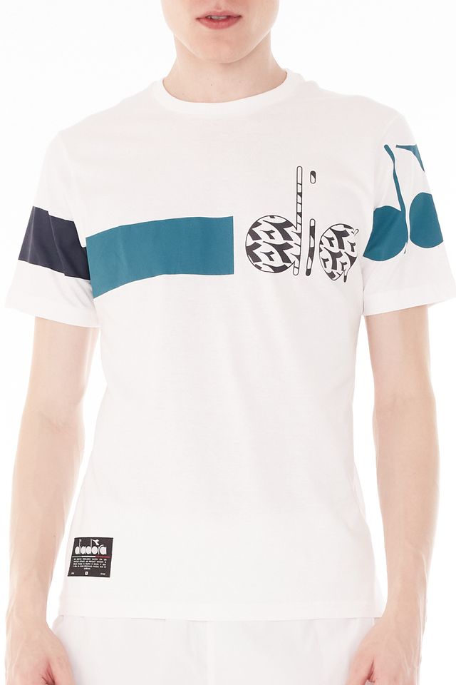 Camiseta-Diadora-Frieze-Fill-Off-White