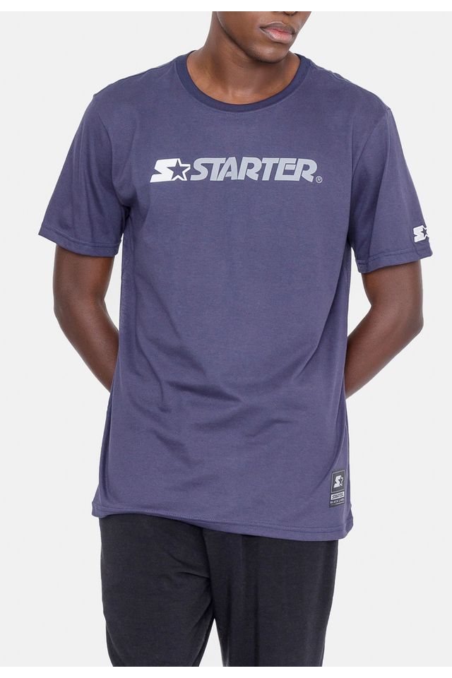 Camiseta-Starter-Estampada-Logo-Azul-Marinho