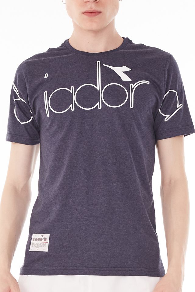 Camiseta-Diadora-Miscela-Azul-Marinho-Mescla