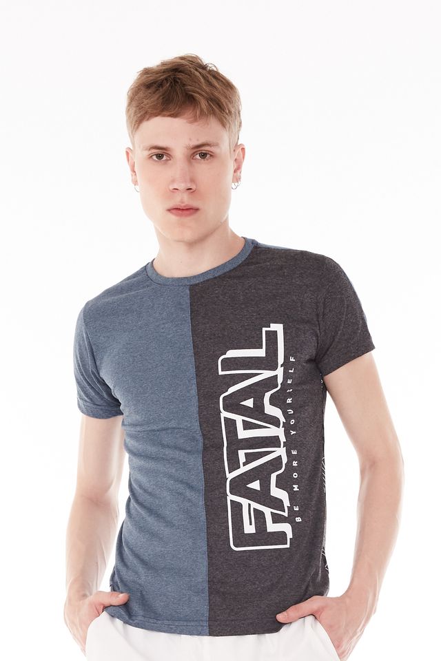 Camiseta-Fatal-Especial-Yourself-Cinza-Mescla-Escuro