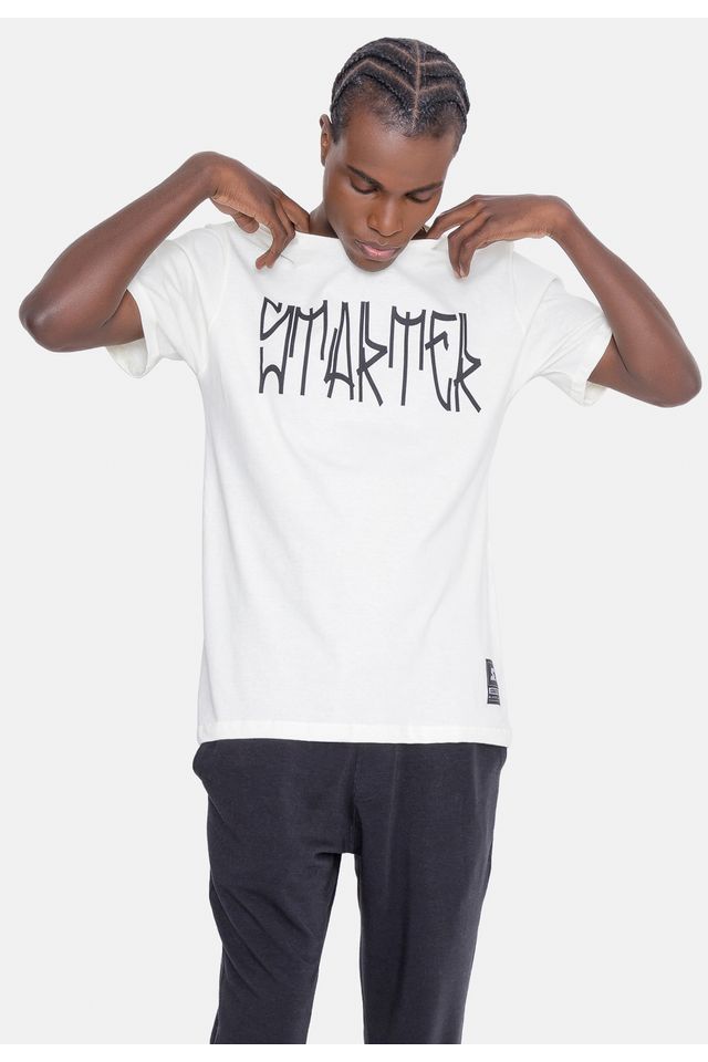 Camiseta-Starter-Pixo-Off-White