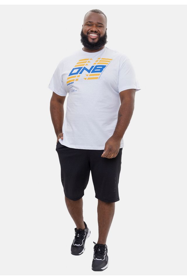 Camiseta Onbongo Plus Size Gym- Masculina