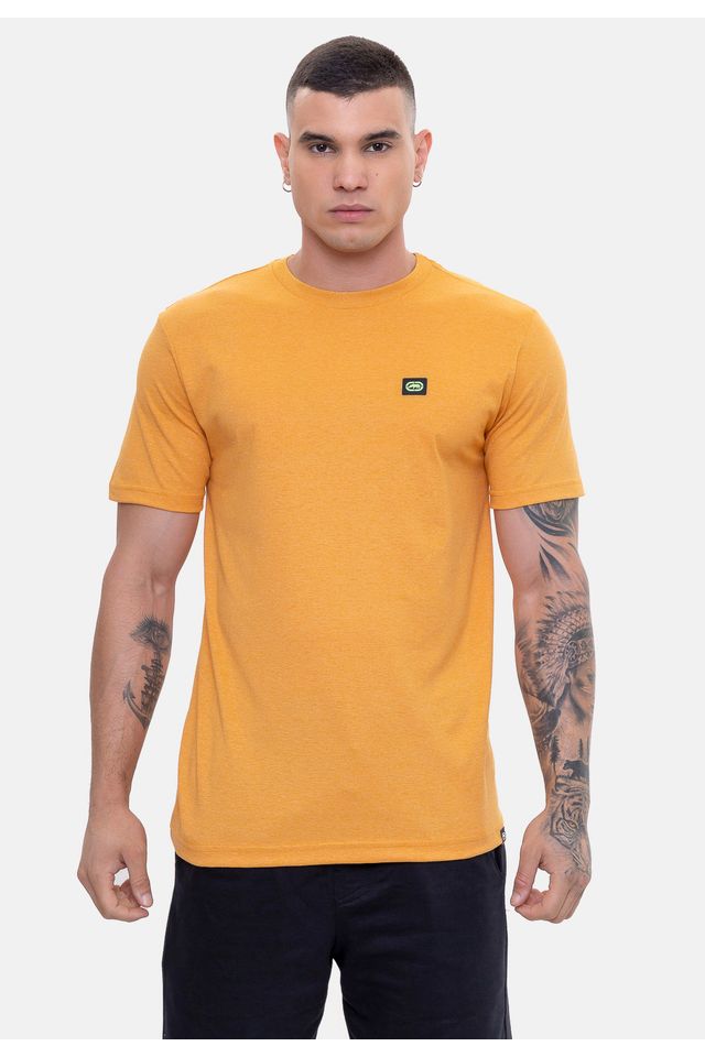 Camiseta Everlast Logo Classic Masculina - Amarelo
