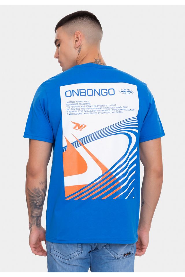 Camiseta-Onbongo-Celebrate-Azul