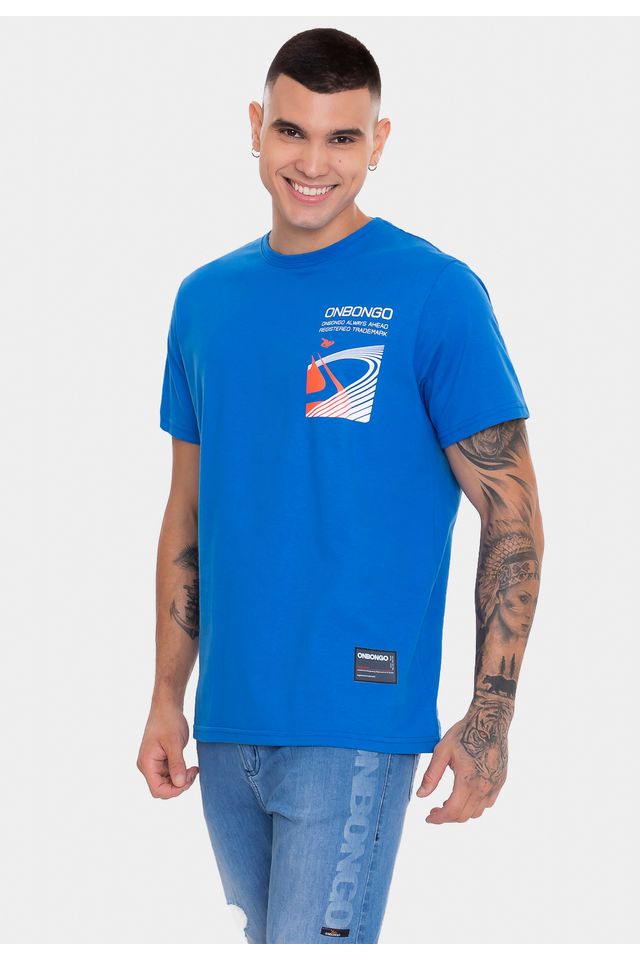 Camiseta-Onbongo-Celebrate-Azul