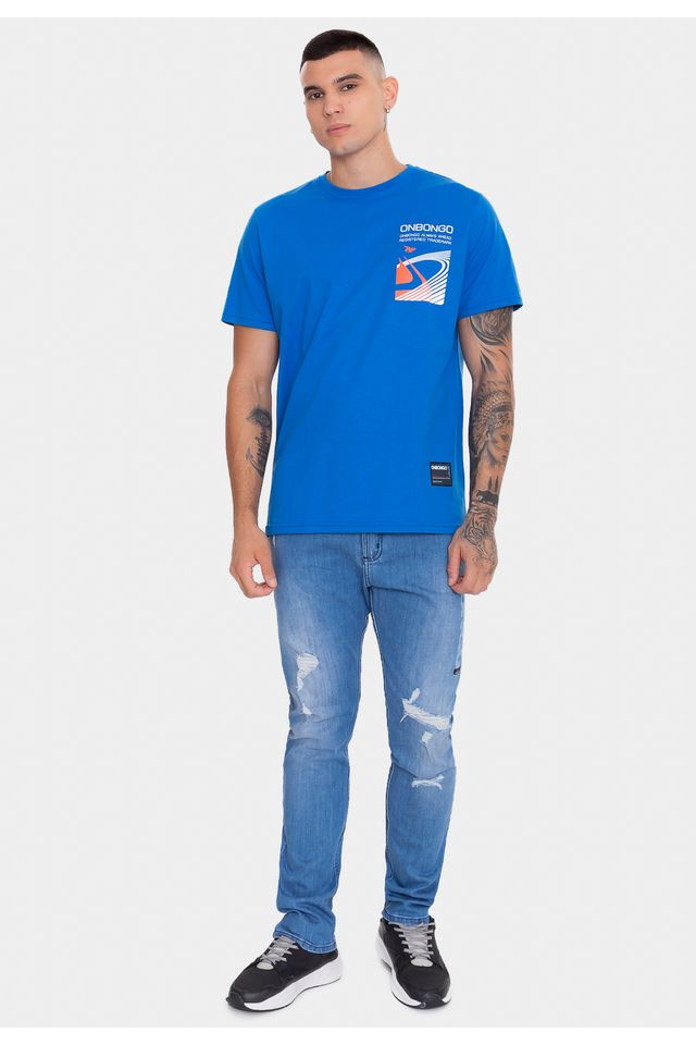 Camiseta-Onbongo-Celebrate-Azul