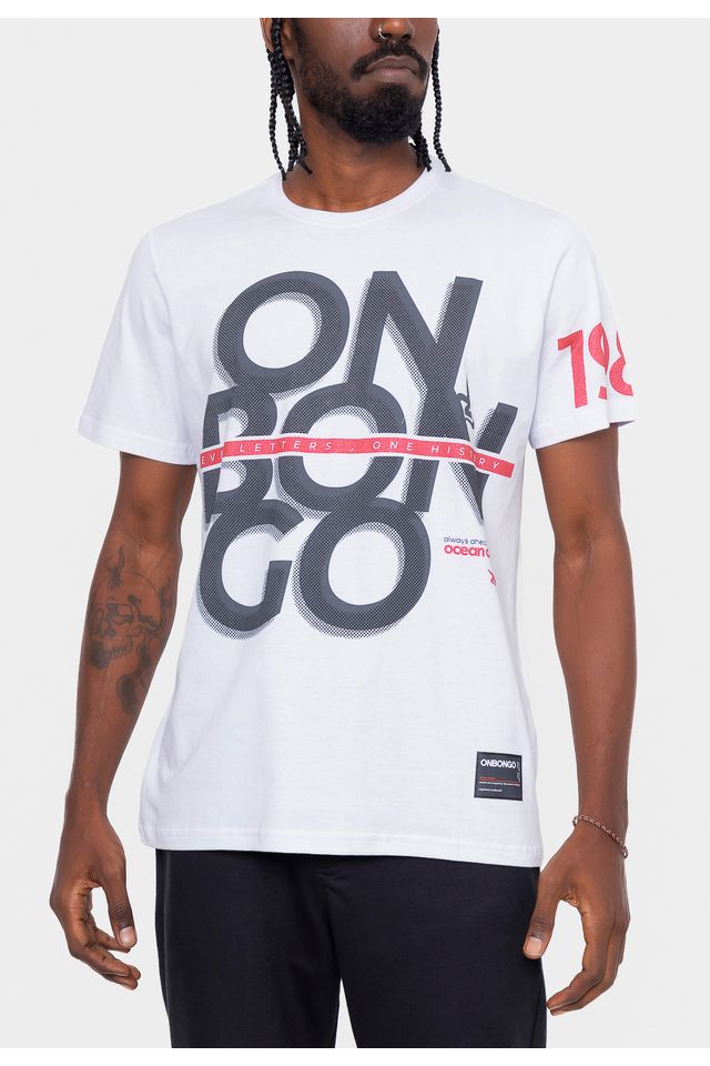 Camiseta-Onbongo-Luck-Off-White