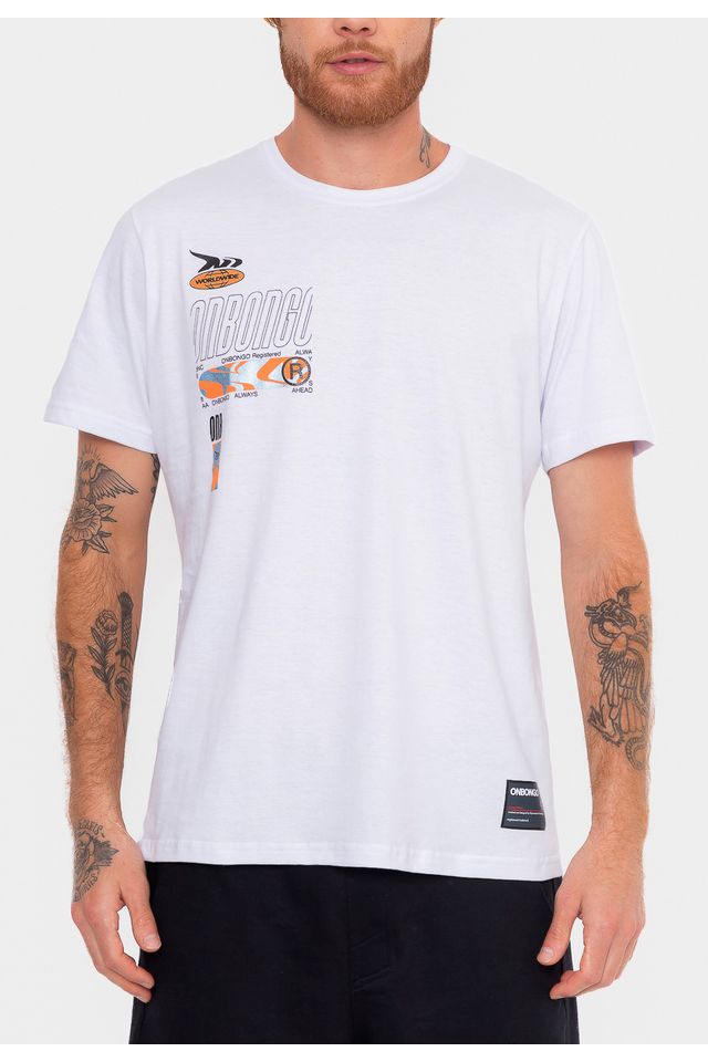 Camiseta-Onbongo-Point-Off-White