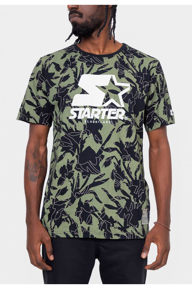 Camiseta Starter Estampada Preta - OnbongoBr
