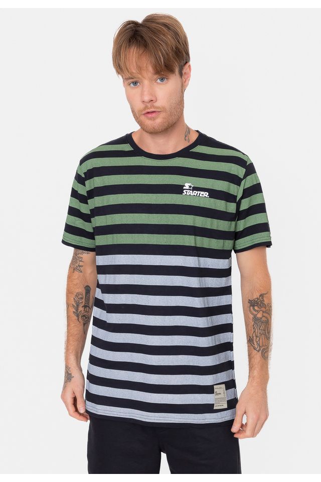 Camiseta-Starter-Stripe-Preta