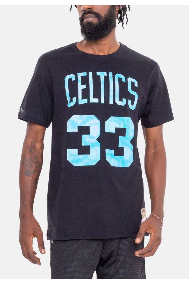 Camiseta-Mitchell---Ness-Tie-Dye-Black-Boston-Celtics-Larry-Bird-Preta