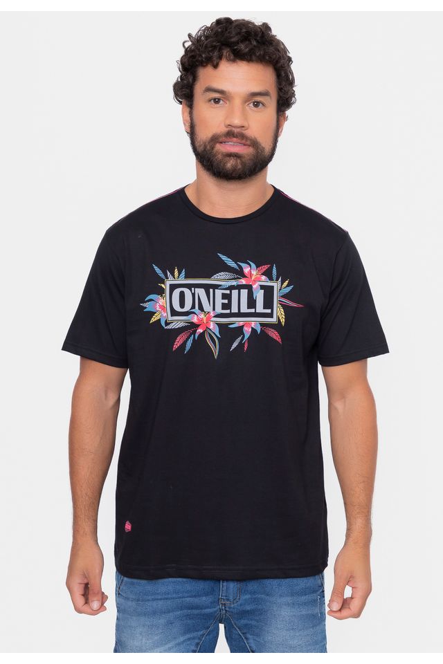 Camiseta-Oneill-Yabro-Preta