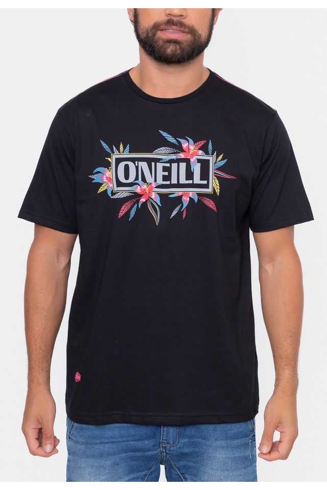 Camiseta-Oneill-Yabro-Preta
