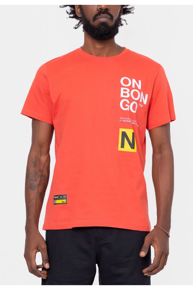 Camiseta-Onbongo-Emba-Laranja