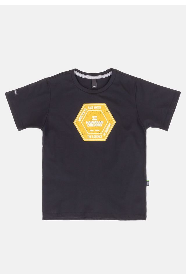 Camiseta-HD-Infantil-Essence-Preta