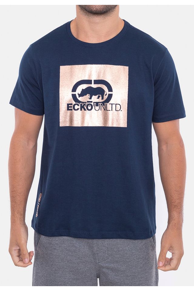 Camiseta-Ecko-Araca-Azul-Marinho
