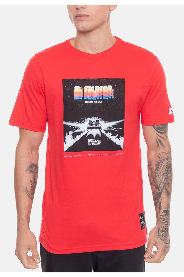 Camiseta-Starter-Lightning-Future-Vermelha