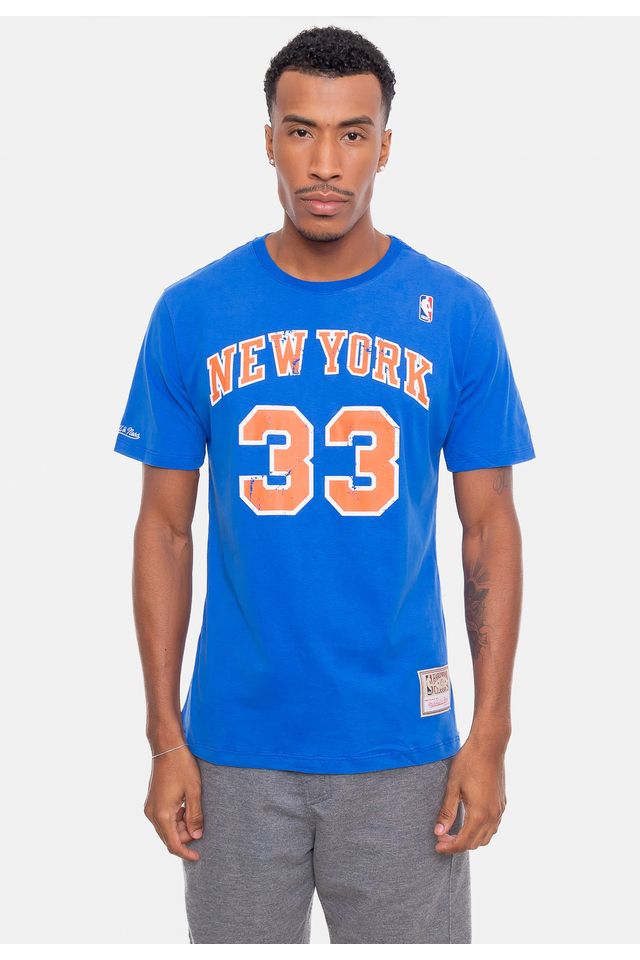 Camiseta-Mitchell---Ness-Name-And-Number-Patrick-Ewing-Azul