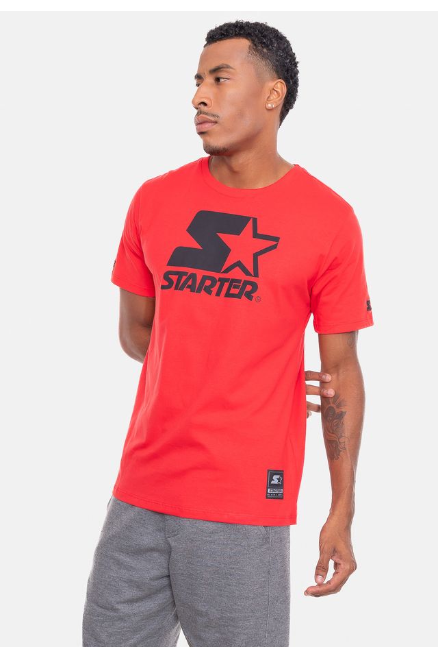 Camiseta-Starter-Estampada-Big-Logo-Vermelha