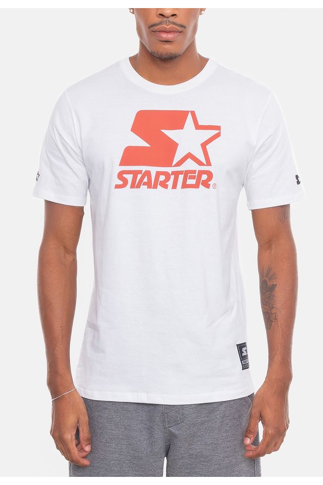 Camiseta-Starter-Estampada-Big-Logo-Branca