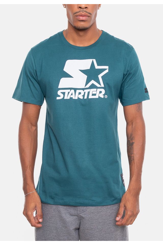Camiseta-Starter-Big-Logo-Verde
