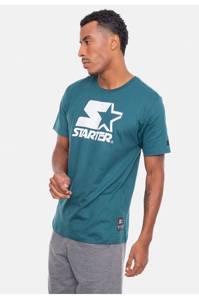 Camiseta-Starter-Big-Logo-Verde