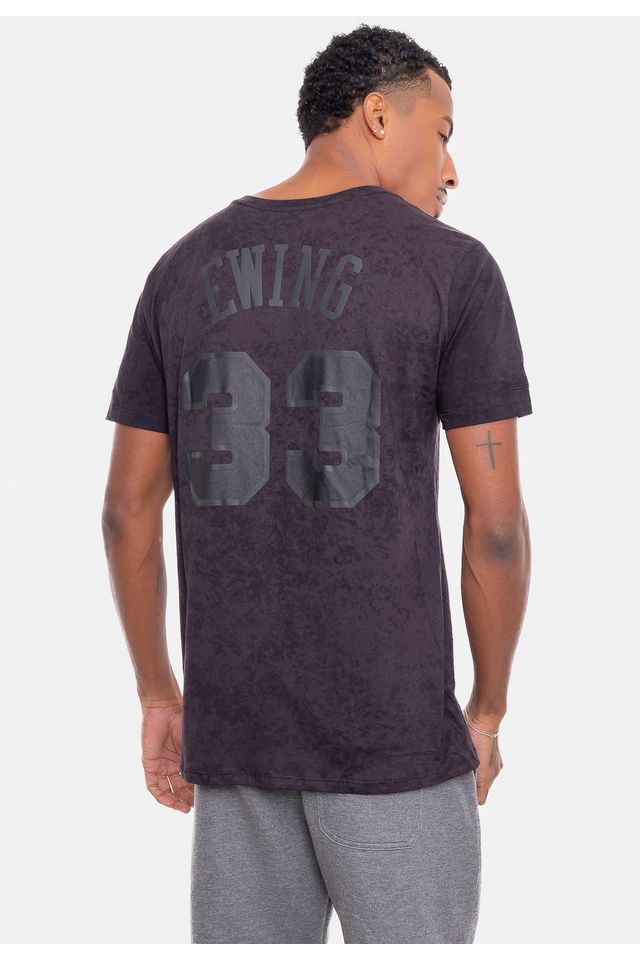 Camiseta-Mitchell---Ness-Name-And-Number-Patrick-Ewing-Preta