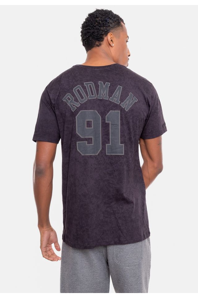 Camiseta-Mitchell---Ness-Name-And-Number-Dennis-Rodman-Preta