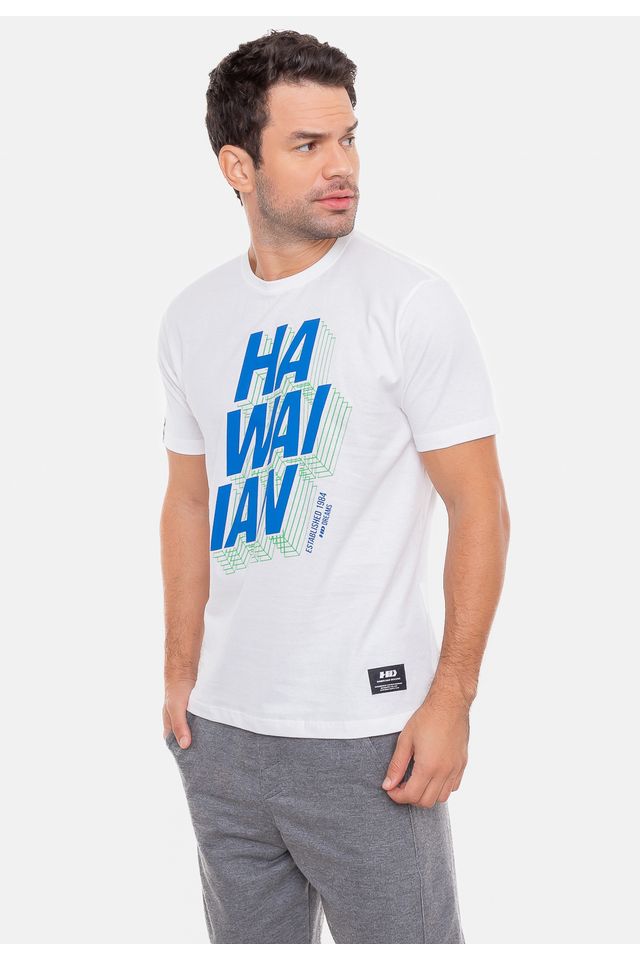 Camiseta-HD-Hawaiian-Branca