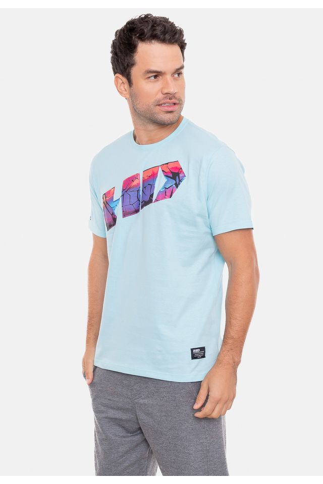 Camiseta-HD-Broken-Azul-Claro