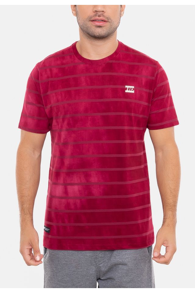 Camiseta-HD-Stripe-Splash-Bordo