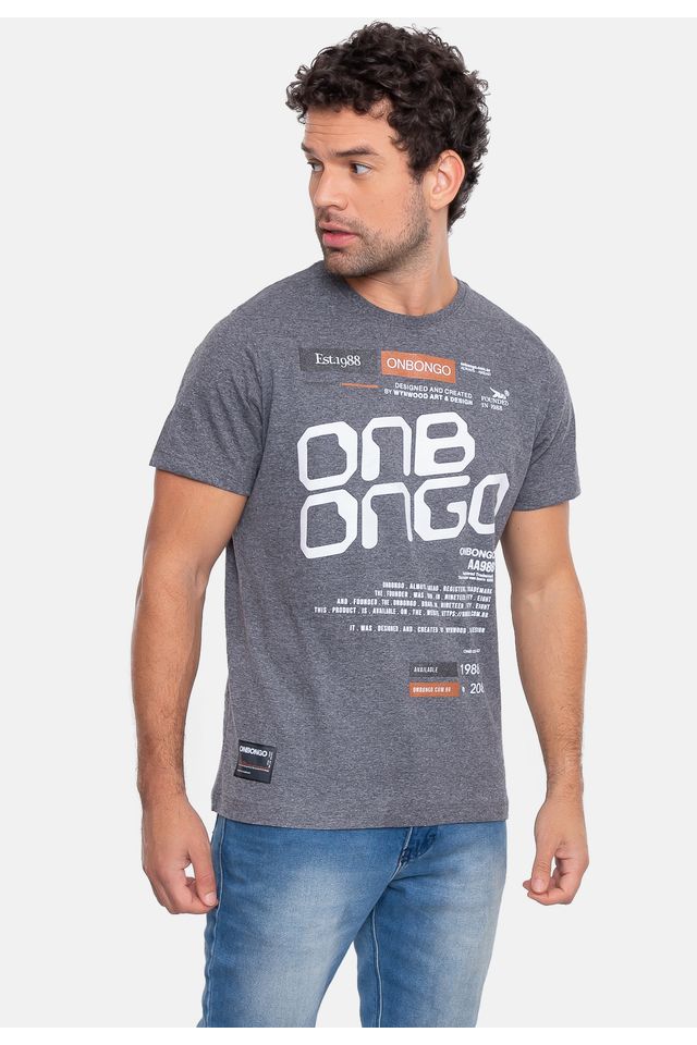 Camiseta-Onbongo-Estampada-Grafite-Mescla