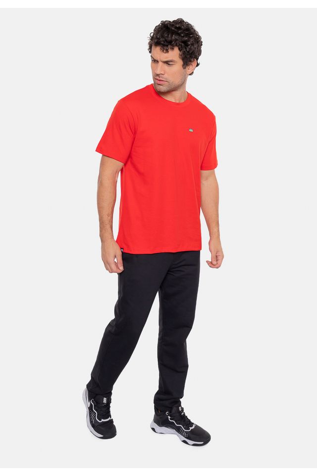 Camiseta-Ecko-Estampada-Vermelha