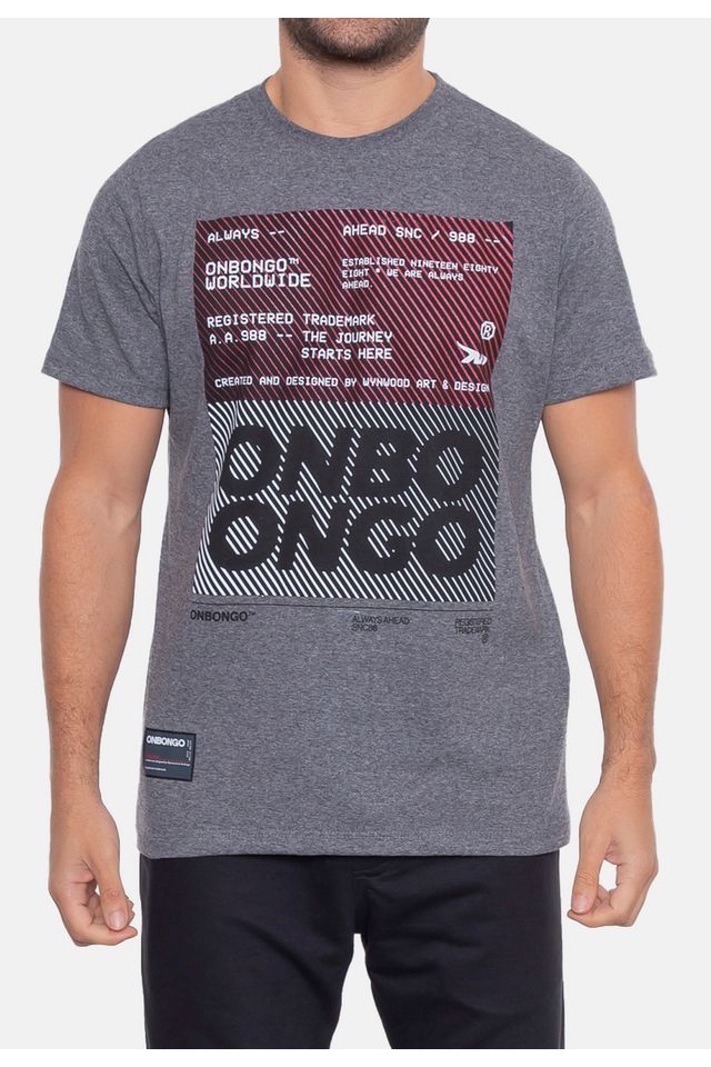 Camiseta-Onbongo-Estampada-Grafite-Mescla