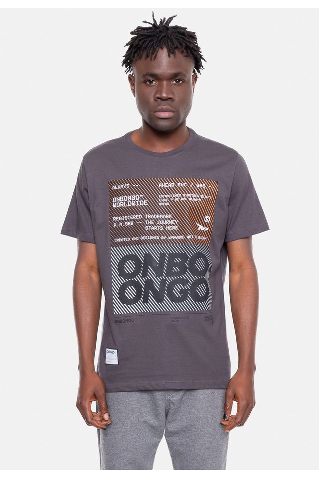 Camiseta-Onbongo-Estampada-Blue-Grafite