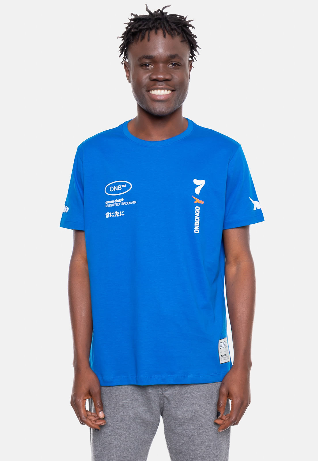 Camiseta Starter Estampada Caps Azul Royal - OnbongoBr