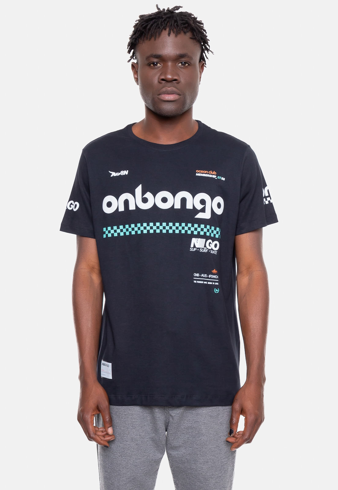 Camiseta Starter Estampada Big Logo Preta - OnbongoBr
