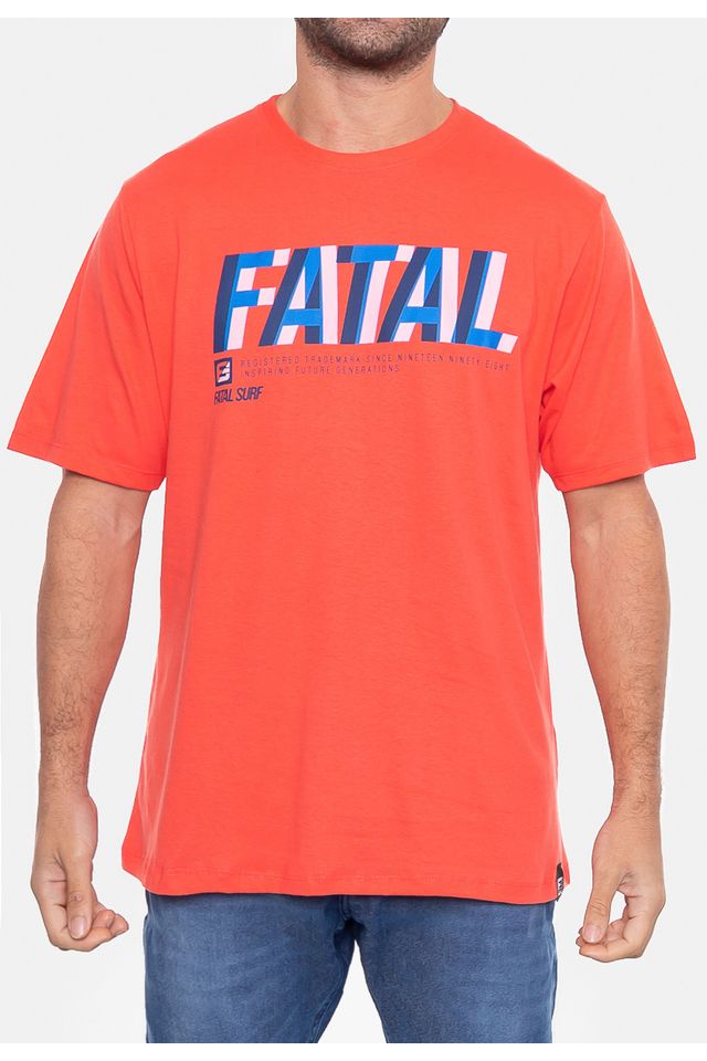 Camiseta-Fatal-Estampada-Laranja-Quente