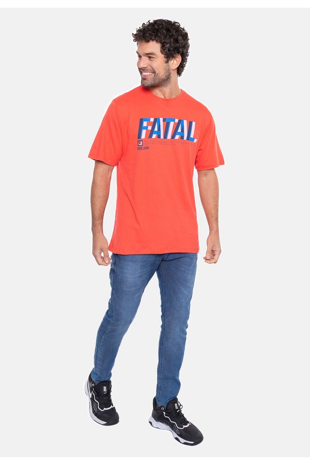 Camiseta-Fatal-Estampada-Laranja-Quente