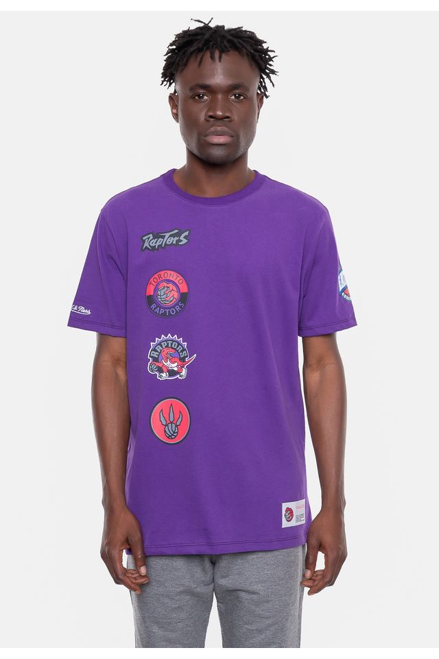 Camiseta Toronto Raptors Roxa