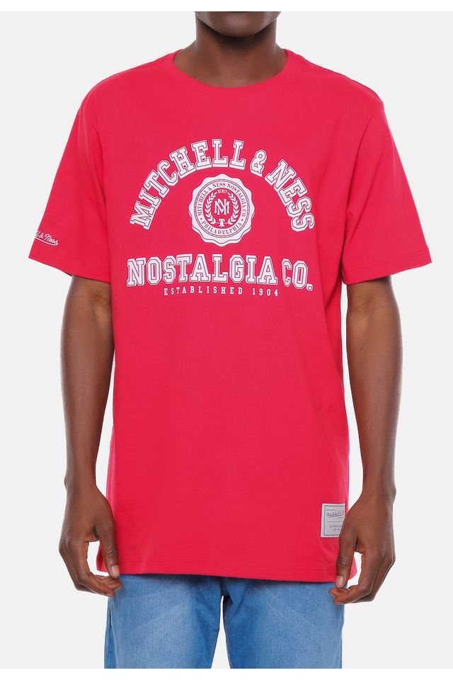 Camiseta-Mitchell---Ness-Nostalgia-Vermelha-Carmim