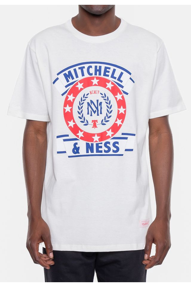 Camiseta-Mitchell---Ness-Estampada-Natural-Off-White