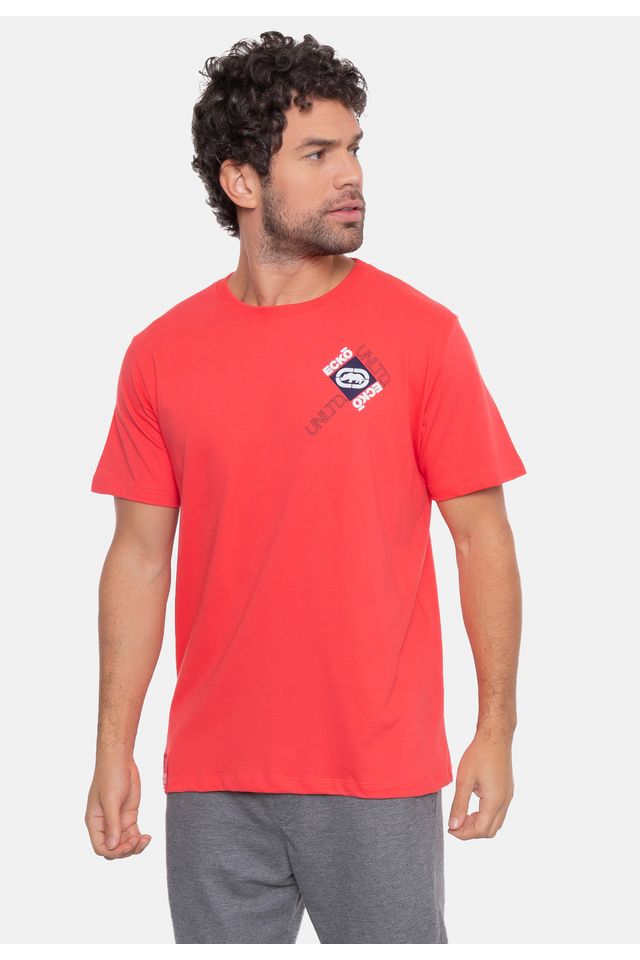 Camiseta-Ecko-Estampada-Coral