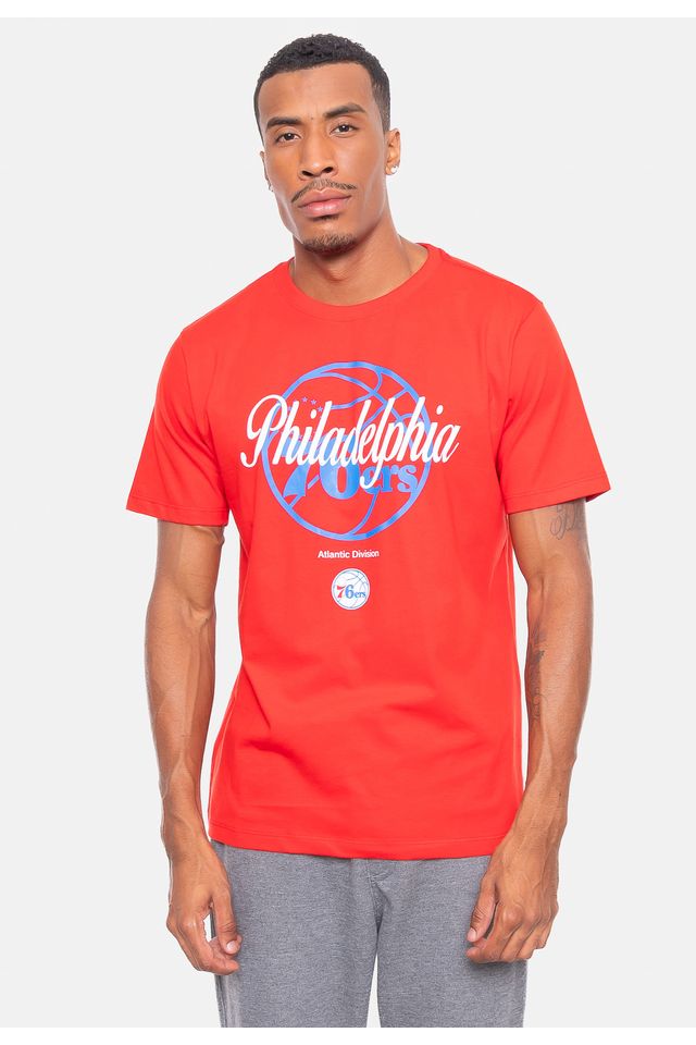 Camiseta-NBA-Division-Philadelphia-76Ers-Vermelha