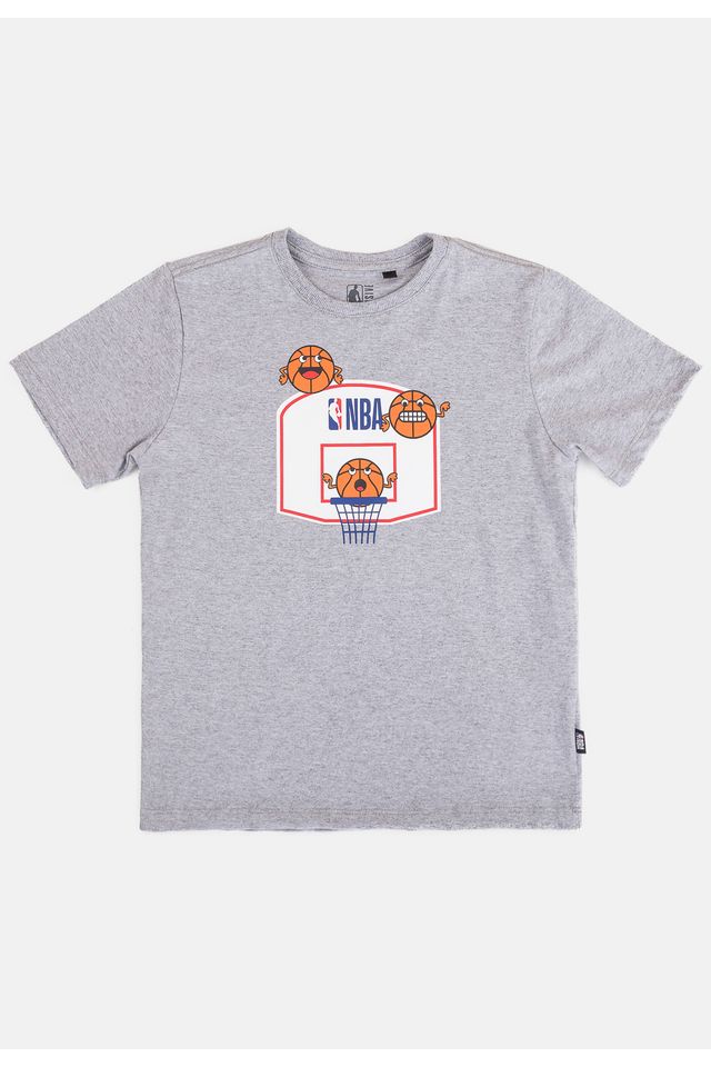 Camiseta-NBA-Juvenil-Ball-Alive-Cinza-Mescla