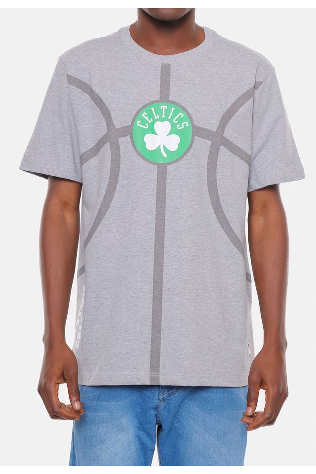 Camiseta-NBA-We-Re-Basket-Boston-Celtics-Cinza-Mescla