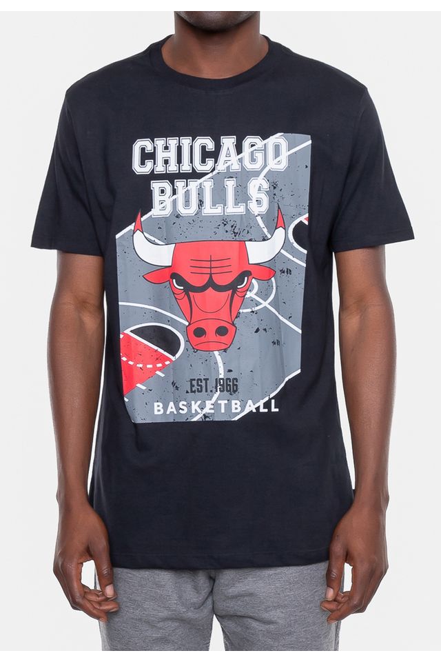 Camiseta-NBA-Backcourt-Chicago-Bulls-Preta